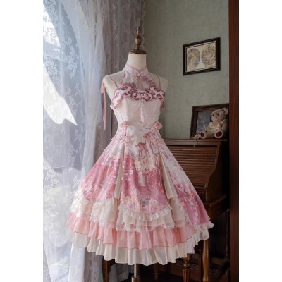 Yingluofu Floral Banquet JSK(Pre-Order/Full Payment Without Shipping Cost)